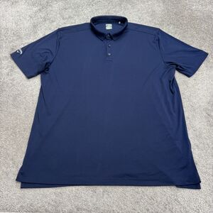 Callaway Opti-Dri Golf Polo Shirt Men 3XL Navy Blue Moisture Wicking Performance